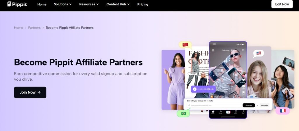 Pippit AI - Powered by CapCut Affiliate Program Review [2025]
